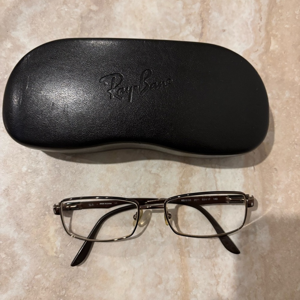 Ray-Ban Rb6155 Rounded Rectangular Eyeglasses - image 1